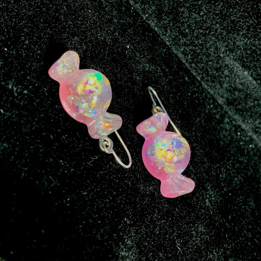 Gumball earrings